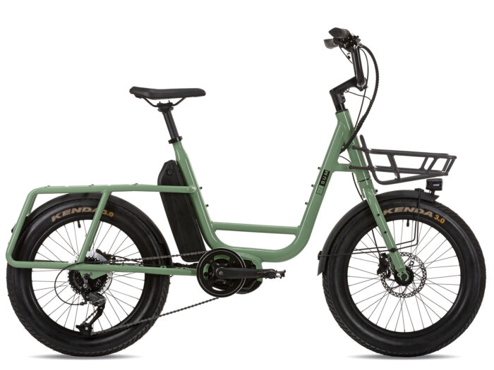 Uco Mid elektrische transportfiets city alu groen