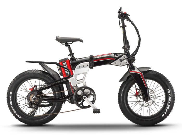 Velocifero TNT vouw-fatbike zwart 20 inch 624Wh