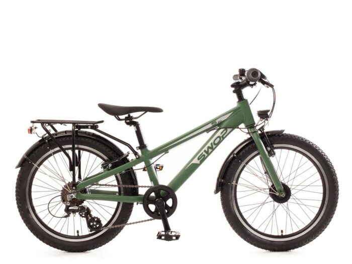 Bachtenkirch SWOP, 20 inch, ATB kinderfiets, 7 sp, groen