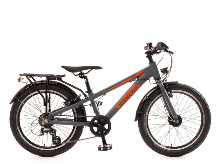 Bachtenkirch SWOP, 20 inch, ATB kinderfiets, 7 sp, grijs