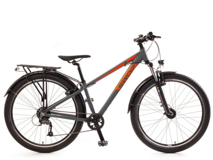 Bachtenkirch SWOP, 27.5 inch geveerd, ATB jeugdfiets, 9 sp, grijs