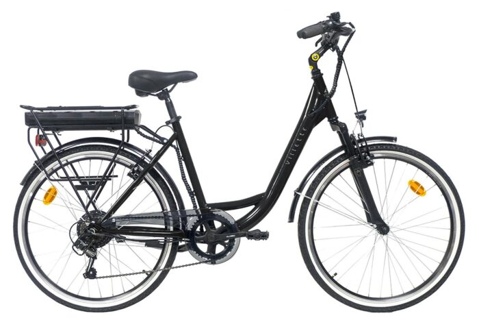 Le Petit Bonheur elektrische damesfiets 13Ah 6sp 26 inch zwart