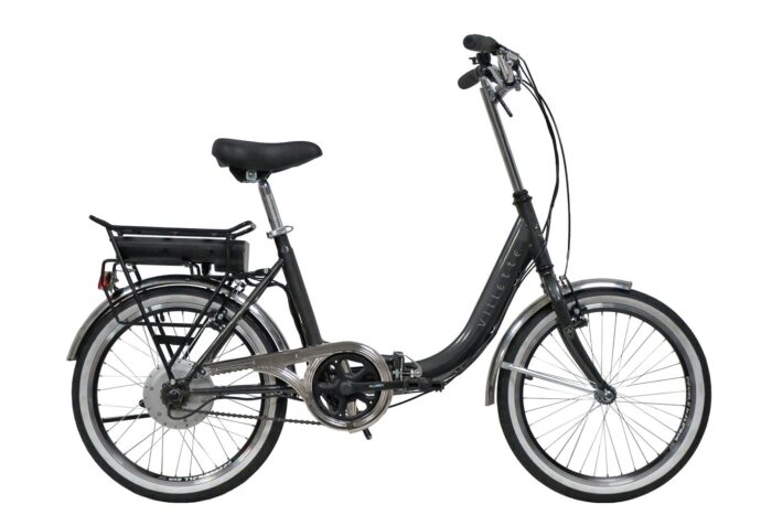Le Balade, elektrische vouwfiets, 1 speed, grijs