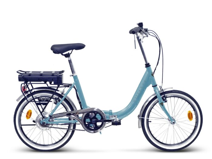 Le Balade, elektrische vouwfiets, 1 speed, blauw