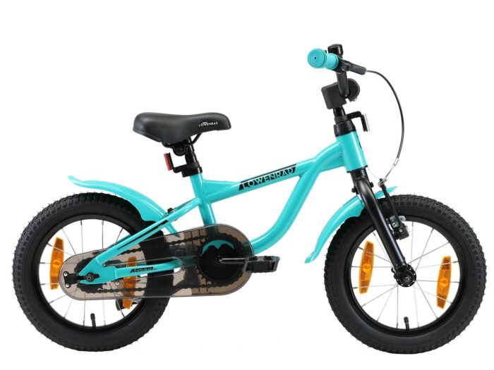Löwenrad kinderfiets 14 inch wielen mintgroen