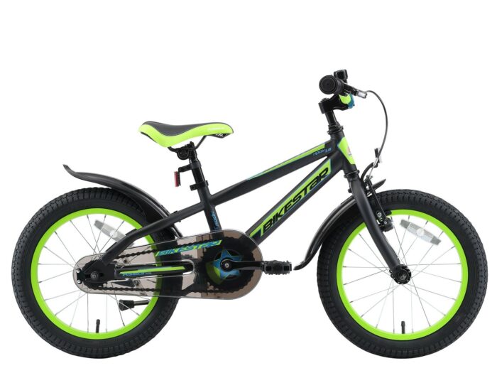 Bikestar kinderfiets Urban Jungle 16 inch, zwart/groen