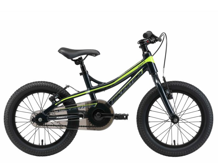 Bikestar kinderfiets Mountainbike alu 16 inch zwart/groen