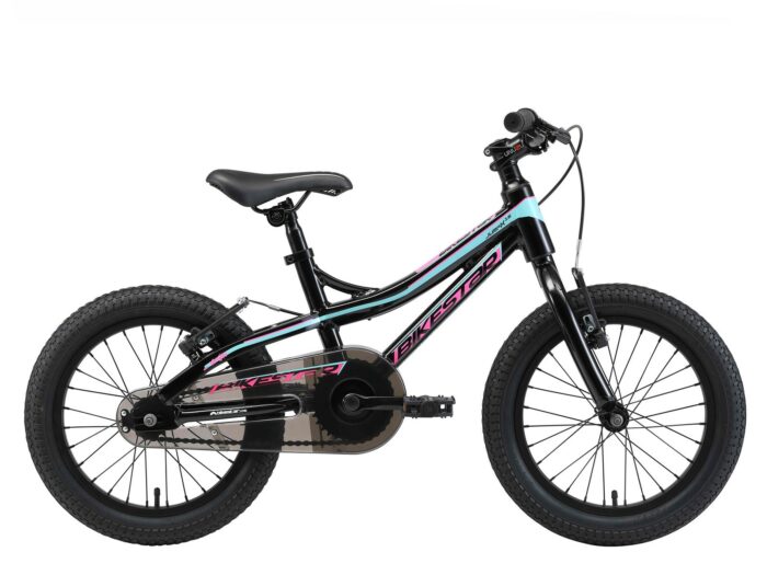Bikestar kinderfiets Mountainbike alu 16 inch zwart/blauw