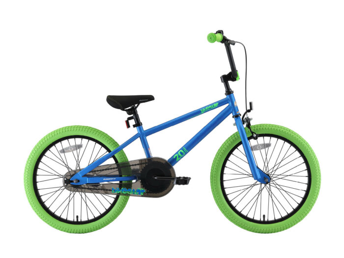Bikestar kinderfiets BMX 20 inch blauw/groen