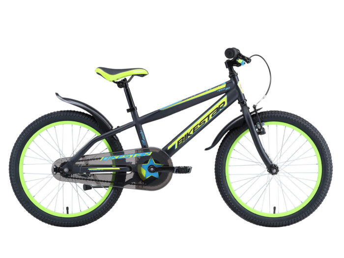 Bikestar kinderfiets Urban Jungle 20 inch zwart/groen