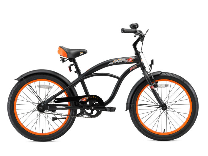 Bikestar kinderfiets Cruiser 20 inch zwart
