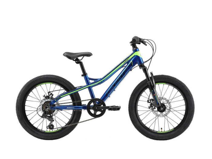 Bikestar kinderfiets MTB 7speed 20inch blauw/groen