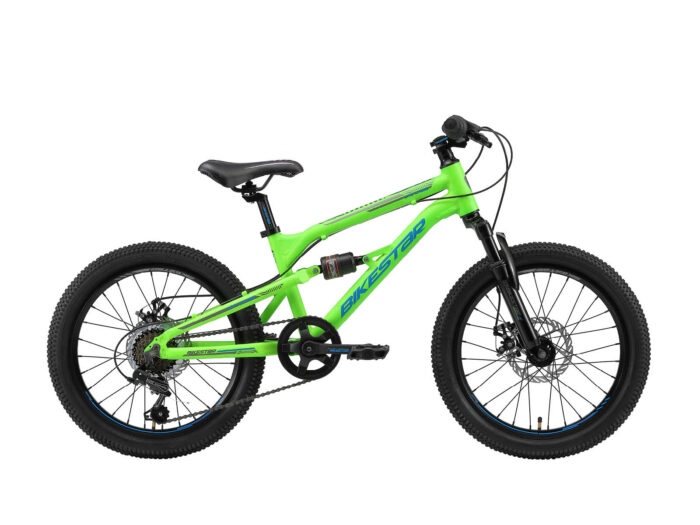 Bikestar kinderfiets MTB Fully 7speed 20inch groen