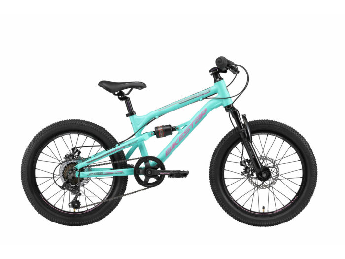 Bikestar kinderfiets MTB Fully 7speed 20inch turquoise