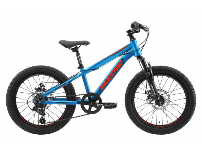 Bikestar kinderfiets MTB Staal 7speed 20inch blauw