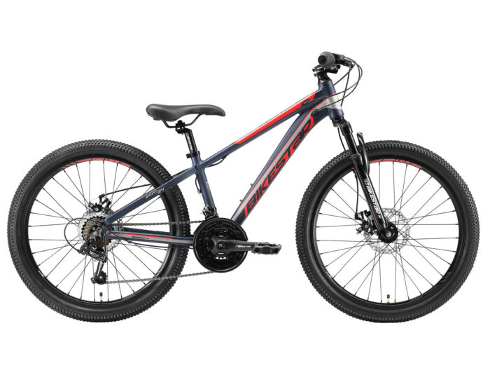 Bikestar MTB Sport 21speed 24inch blauw/rood