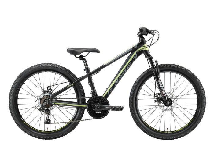 Bikestar MTB Sport 21speed 24inch zwart/groen