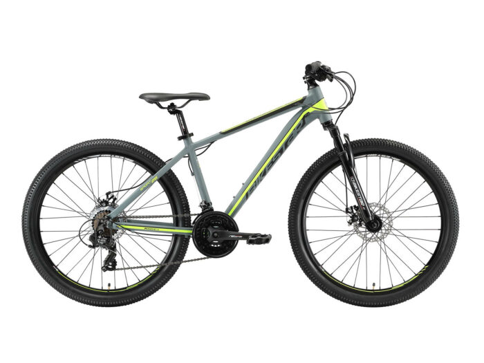 Bikestar Hardtail MTB Alu Sport M 26 inch 21 speed grijs/groen