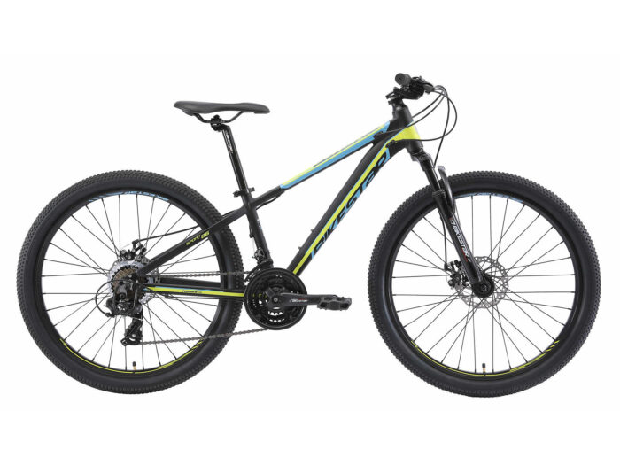 Bikestar Hardtail MTB Alu Sport S 26 Inch 21 Speed zwart/blauw