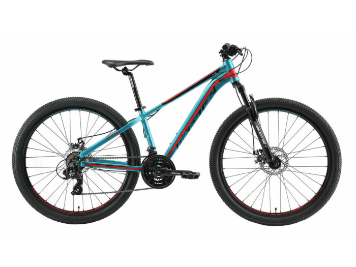 Bikestar Hardtail MTB Alu Sport S 27.5 Inch 21 Speed Turquoise