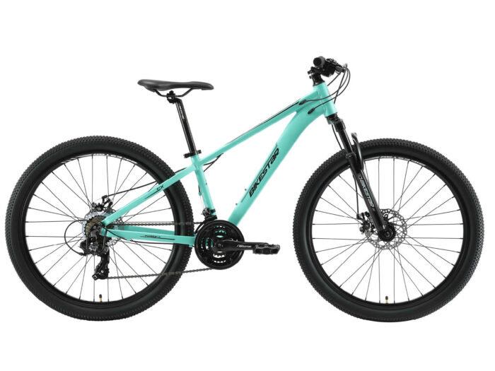 Bikestar Hardtail MTB Alu Sport S 27.5 Inch 21 Speed Mintgroen
