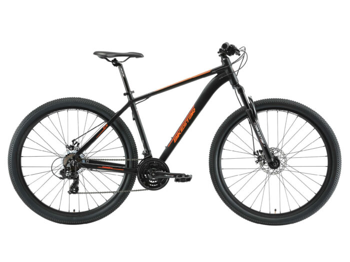 Bikestar Hardtail MTB Alu Sport Large 29 Inch 21 Speed zwart/oranje
