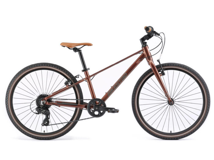 Bikestar jeugdfiets lichtgewicht 24 inch 8 speed koper