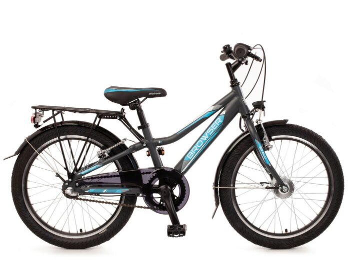 Bachtenkirch kinderfiets Browser 20 inch donkergrijs