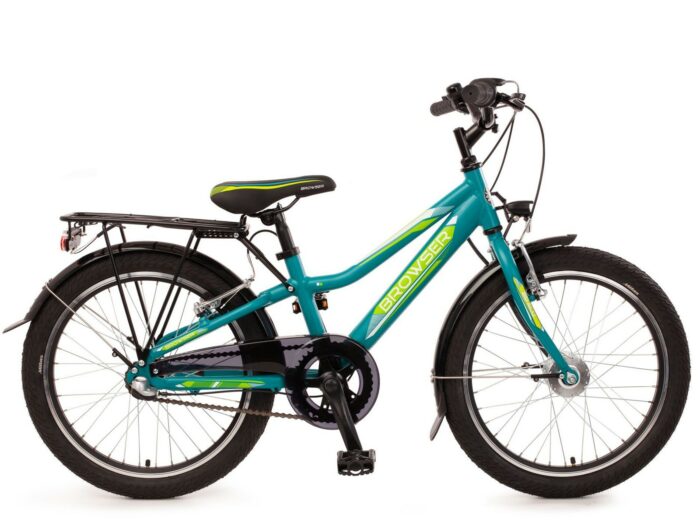 Bachtenkirch kinderfiets Browser 20 inch turquoise