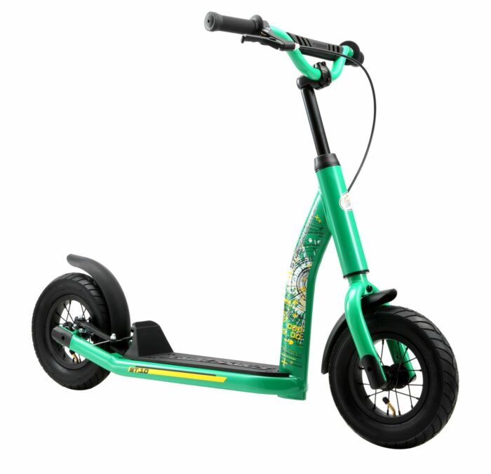 Bikestar autoped New Gen Sport 10 inch groen