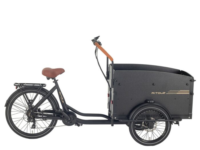 Aitour Starter, e-bakfiets met klepdeur, 7 speed, 48V, 13.4Ah