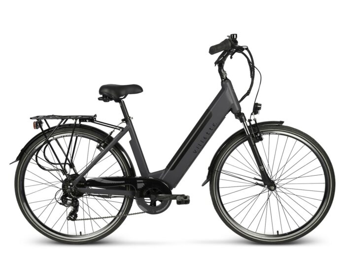 Villette L' Amant Eco Bg 10.4Ah 7sp 28 inch Dark Grey
