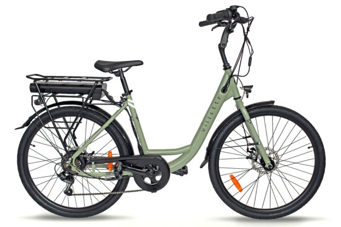 Villette le Debutant Plus elektrische fiets 26 inch 7 versnellingen groen