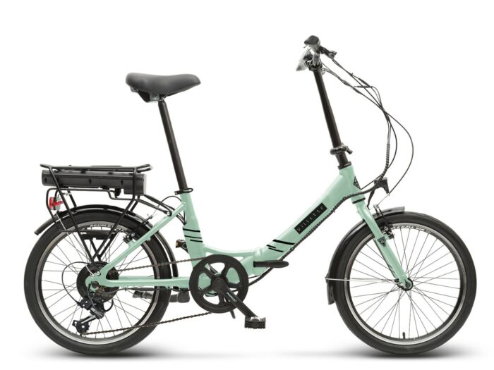 Villette les Vacances, vouwbare e-bike, 6 sp, 20 inch, mint