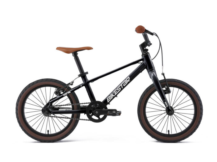 Bikestar kinderfiets lichtgewicht 16 inch 1 speed zwart