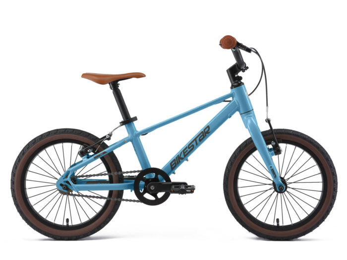 Bikestar kinderfiets lichtgewicht 16 inch 1 speed blauw