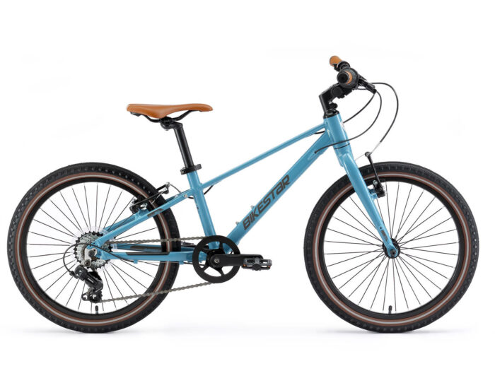 Bikestar kinderfiets lichtgewicht 20 inch 7 speed blauw