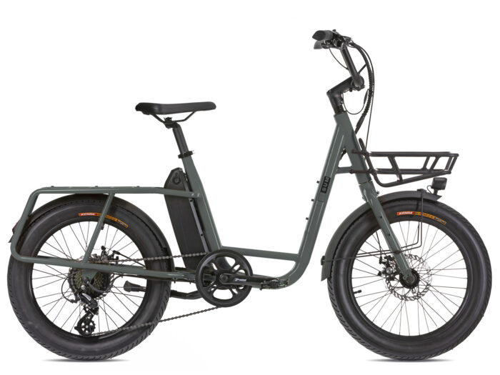 Uco Steel elektrische transportfiets city grijs