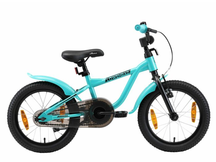Löwenrad kinderfiets 16 inch wielen mintgroen