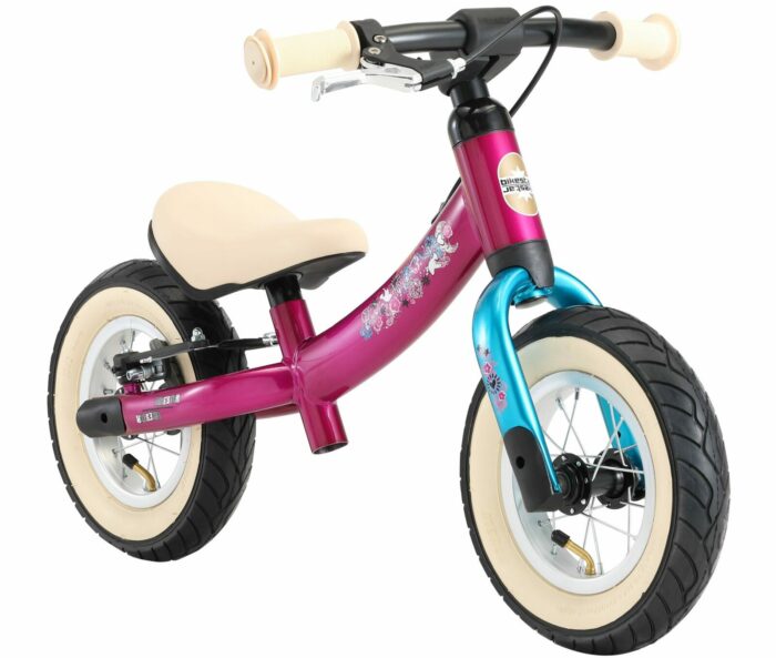 Bikestar meegroei loopfiets Sport 10 inch, paars/turquoise