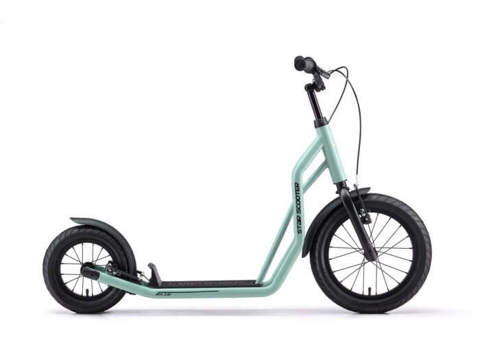 STAR SCOOTER autoped 16 inch + 12 inch, groen