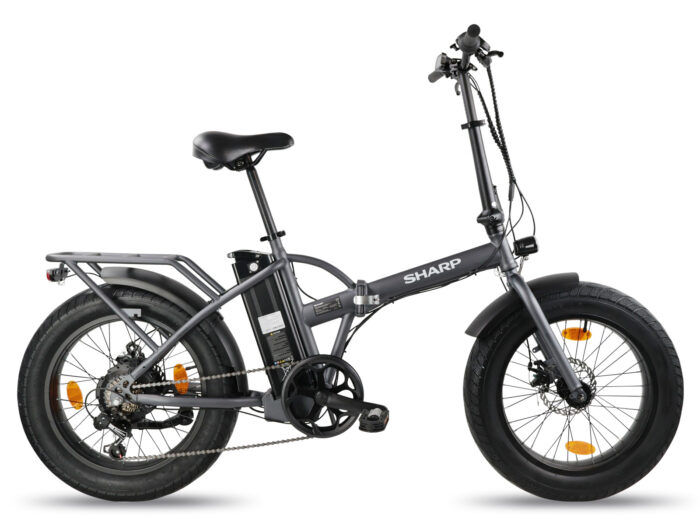 Sharp Fat Folding elektrische vouwfiets 10.4Ah 20 inch