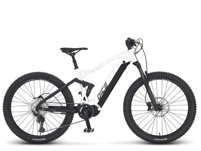 Prophete Dice 5.0 e-MTB midmotor mountainbike 27.5", 44 cm, wit