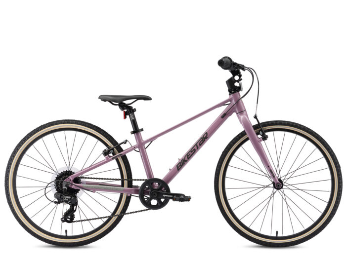 Bikestar jeugdfiets lichtgewicht 24 inch 8 speed plum