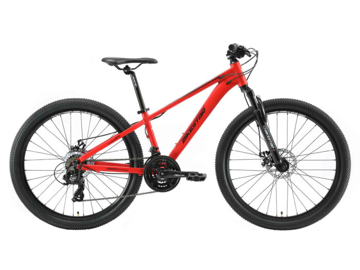 Bikestar Hardtail MTB Alu Sport S 26 Inch 21 Speed rood