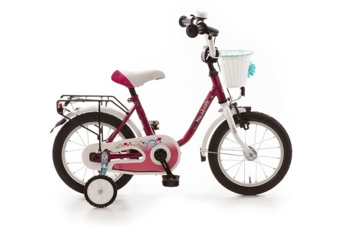 Bachtenkirch My Dream, kinderfiets, 14 inch, paars en wit