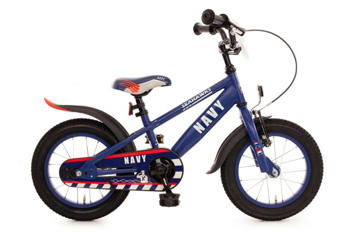 Bachtenkirch Navy, kinderfiets, 14 inch, donkerblauw