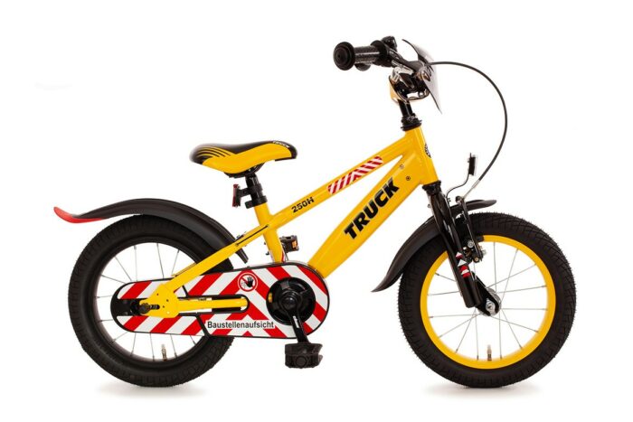 Bachtenkirch Truck, kinderfiets, 14 inch, geel en zwart