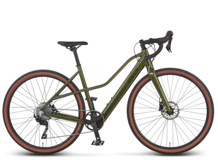 Prophete Graveler 1.0 elektrische gravelfiets 28", 48cm, groen