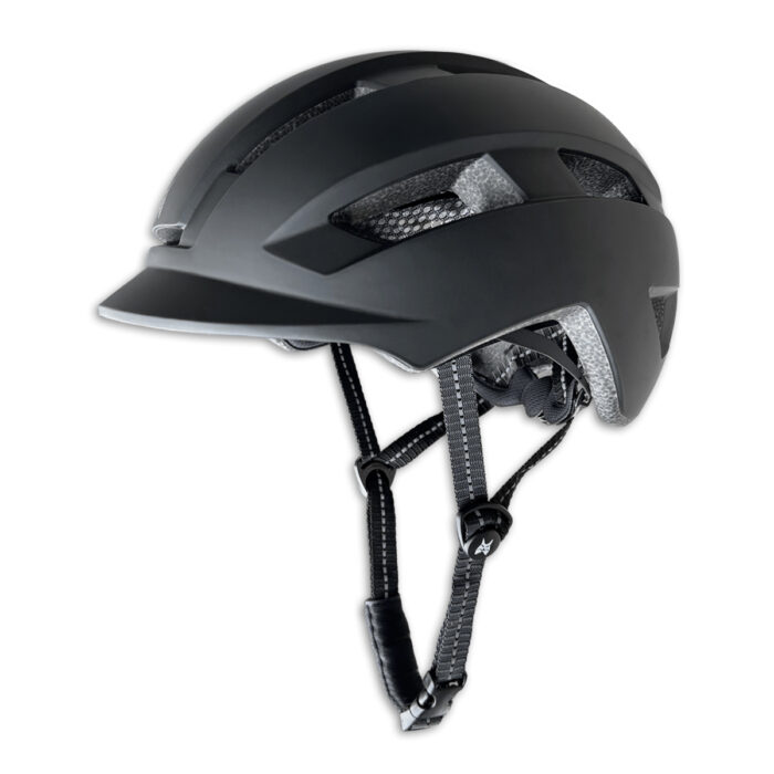 Fietshelm City Move met oplaadbare LED lamp (L/XL)